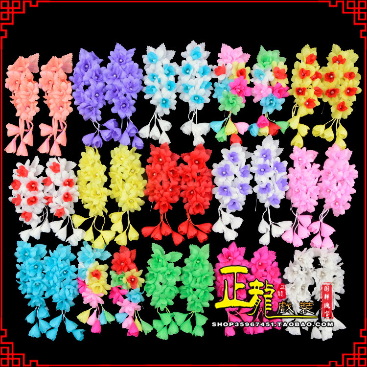 蓬安小姐鬓花头饰小花头花 好六朵