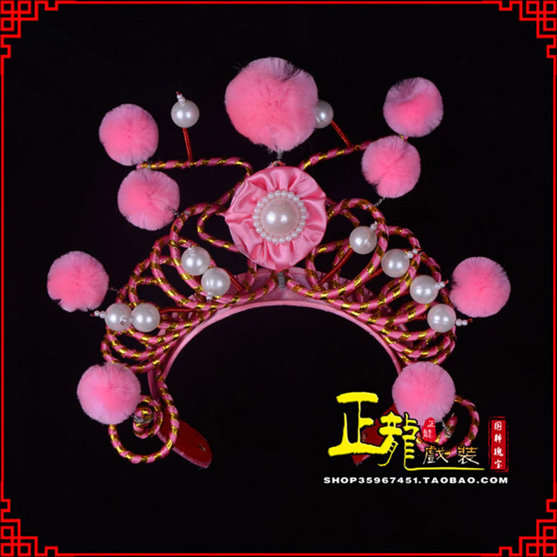 蓬安穆桂英花木兰盔帽 女兵额子