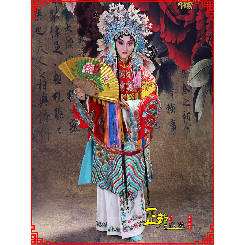 蓬安凤袍杨贵妃贵妃醉酒 软绉团凤女蟒