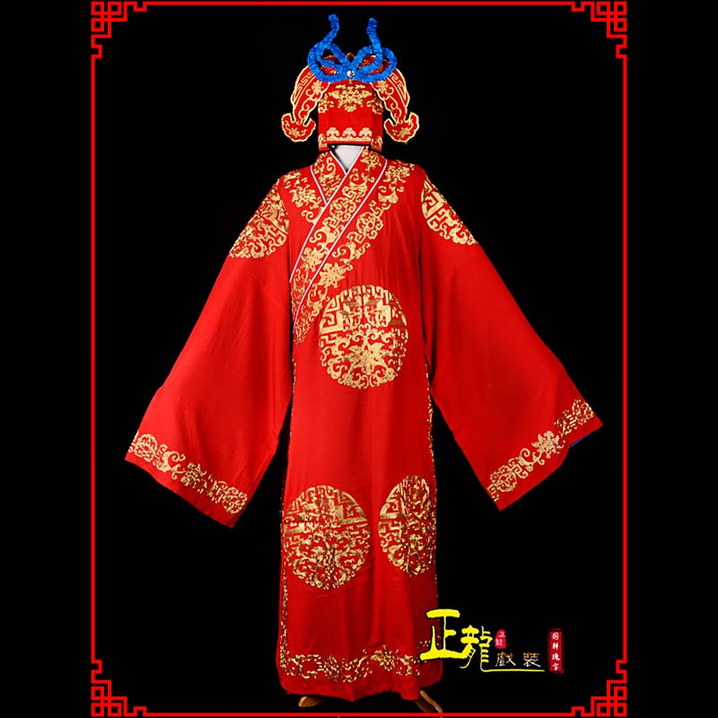 蓬安武生服装软绉全金武生衣